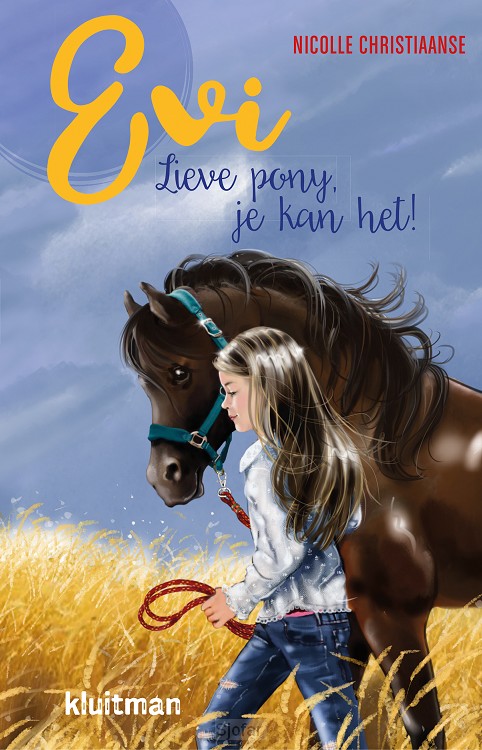 Evi. Lieve pony, je kan het!