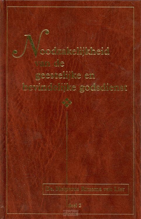 Noodzakelijkheid 2 van de geestelijke en
