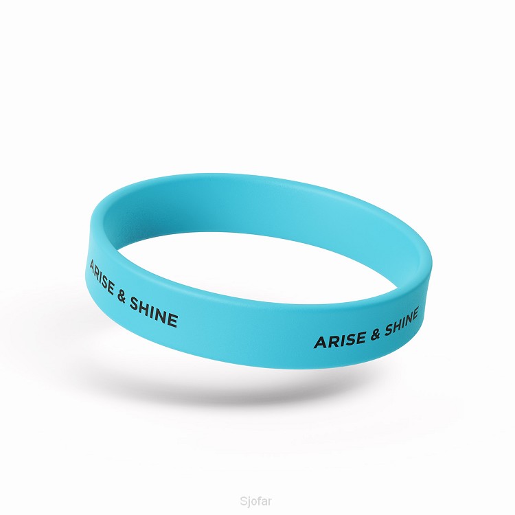 Siliconen armband glow in the dark Arise