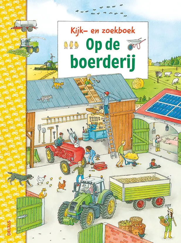 Kijk- en zoekboek - op de boerderij
