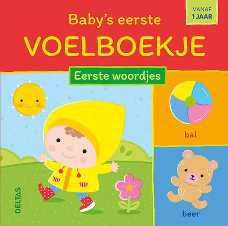 Baby's eerste voelboekje - eerste woordj