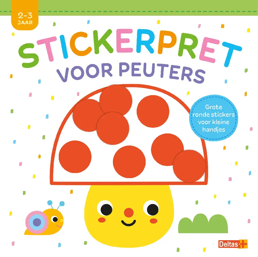 Stickerpret voor peuters (2-3 j.)
