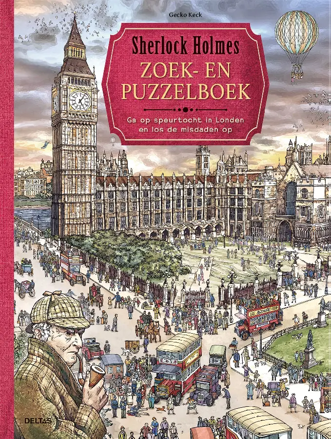 Sherlock Holmes zoek- en puzzelboek