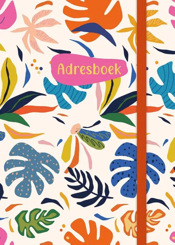 Adresboek (klein) - Vibrant Jungle