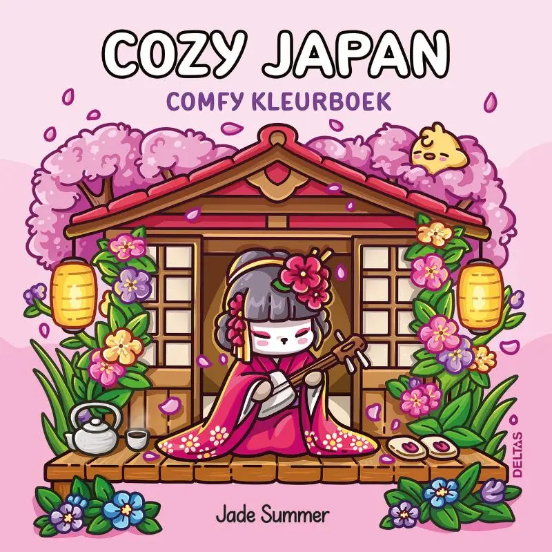 Cozy Japan - Comfy kleurboek Jade Summer