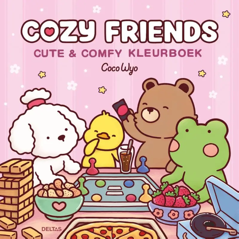 Cozy Friends Cute & Comfy kleurboek Coco