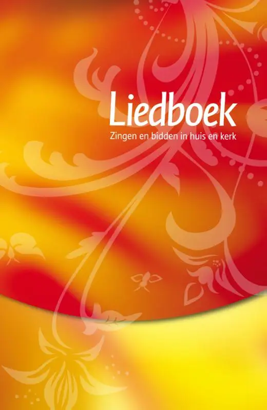 Liedboek - rood/geel