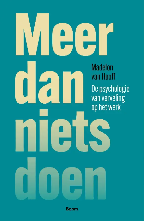 Meer dan nietsdoen