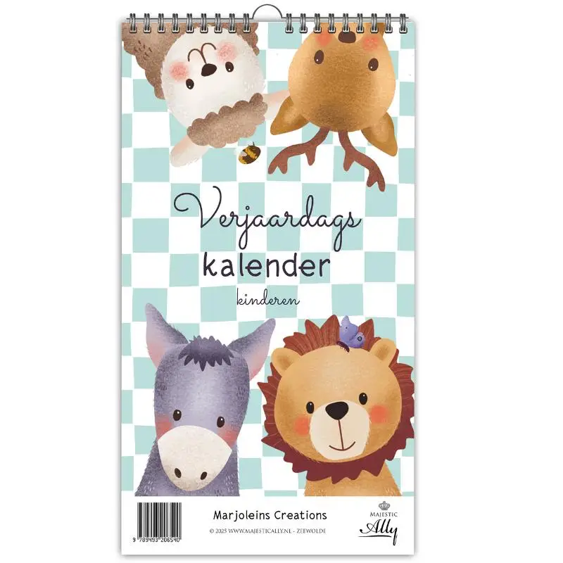 Verjaardagskalender kinderen Marjoleins