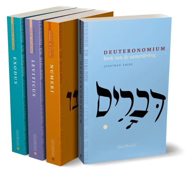 4-pak Exodus + Leviticus + Numeri + Deut