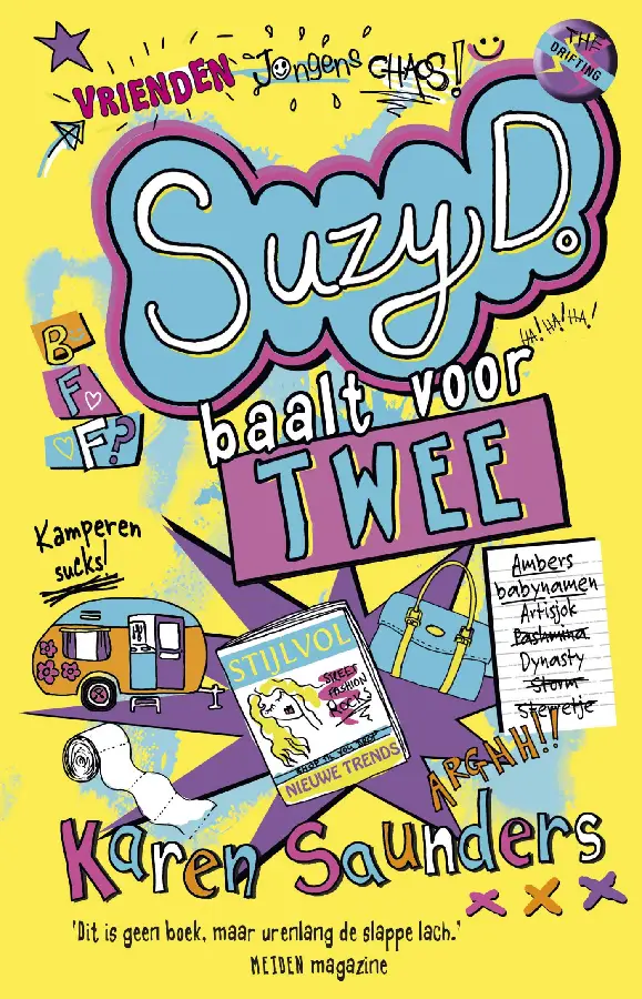 Suzy D. baalt voor twee