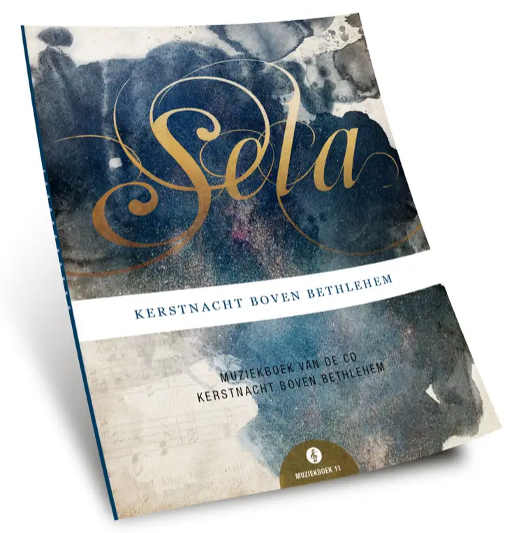 kerstnacht boven Betlehem