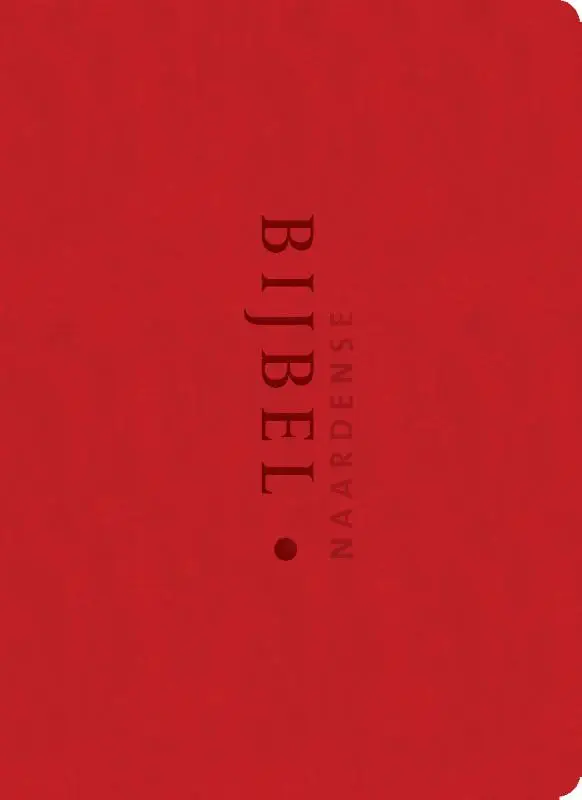 Naardense bijbel 2014 rood + foedraal