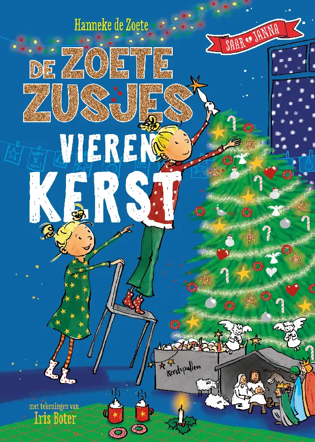 De zoete zusjes vieren Kerst
