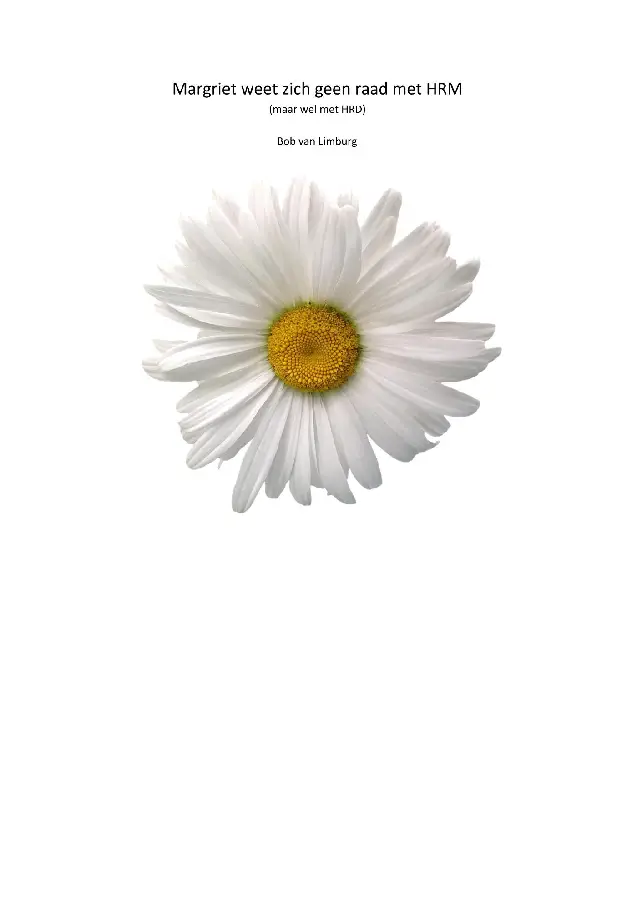 Margriet weet zich geen raad met HRM