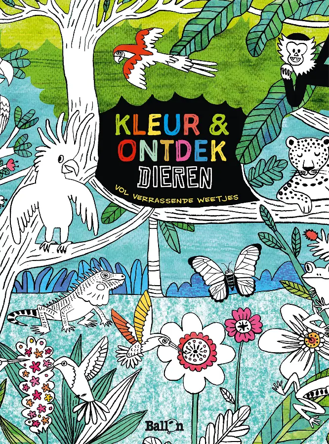 Kleur & ontdek, Dieren