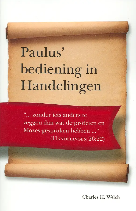 Paulus bediening in handelingen