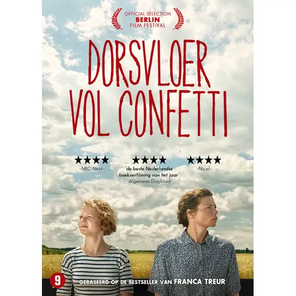 Dorsvloer vol confetti