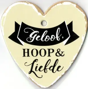 Geloof hoop en liefde