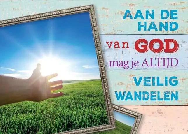 Prentbriefkaart zegen van sint patrick