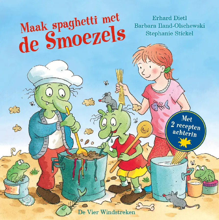 Maak spaghetti met de Smoezels