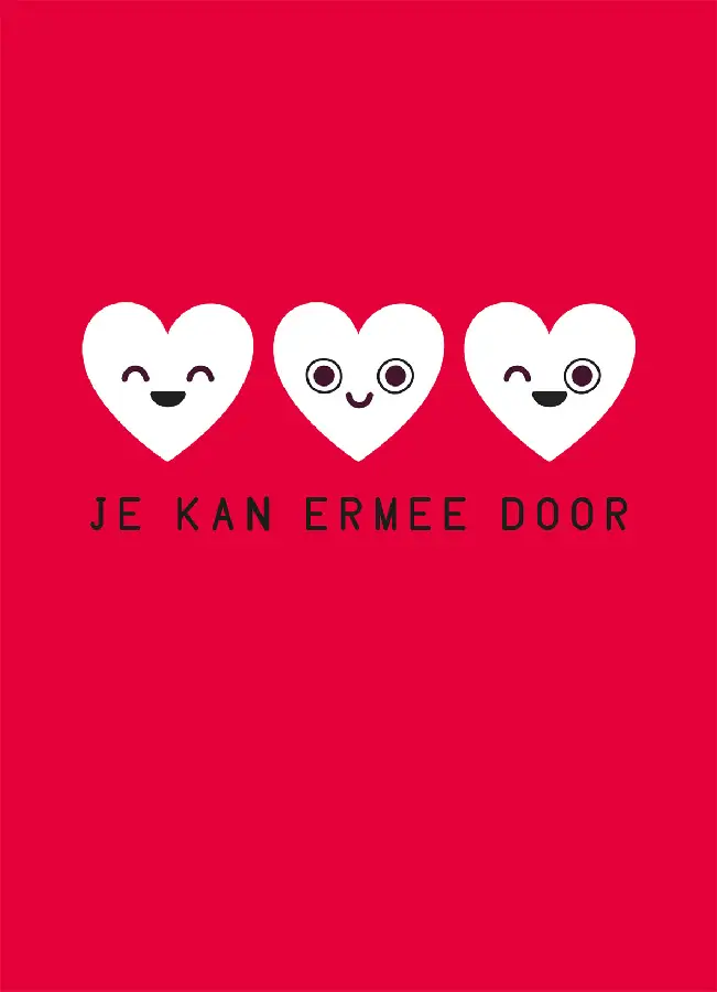 Je kan ermee door