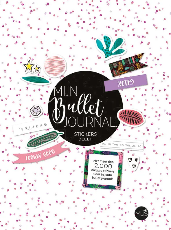 Mijn bullet journal stickers 2
