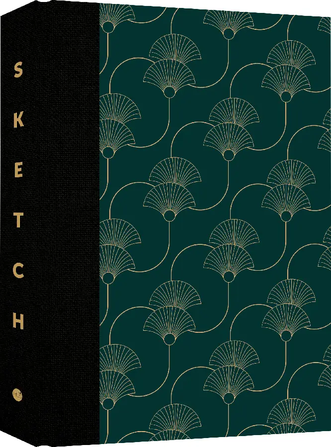 Sketch book green