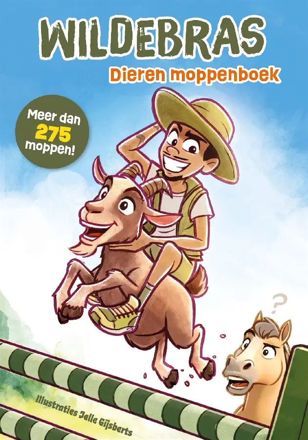Wildebras - dierenmoppenboek