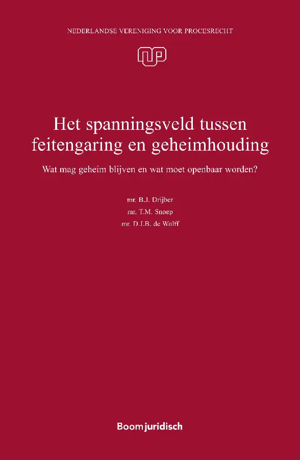 Het spanningsveld tussen feitengaring en geheimhouding