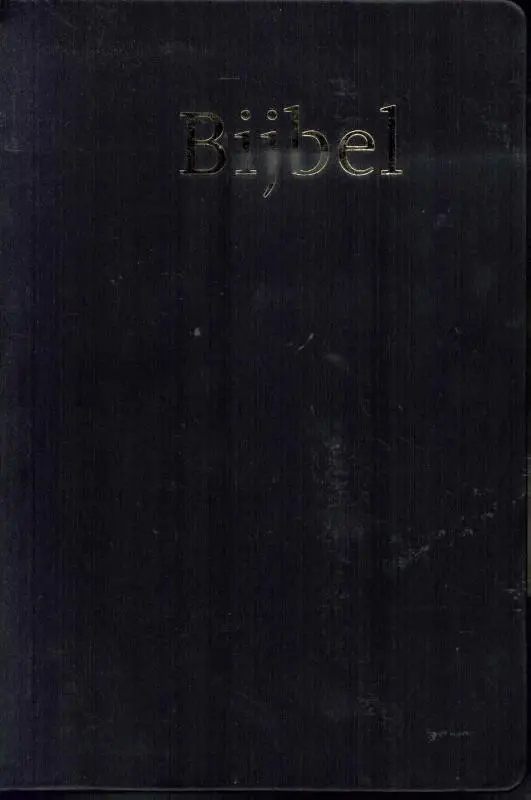 Schoolbijbel nbg zwart soepele band