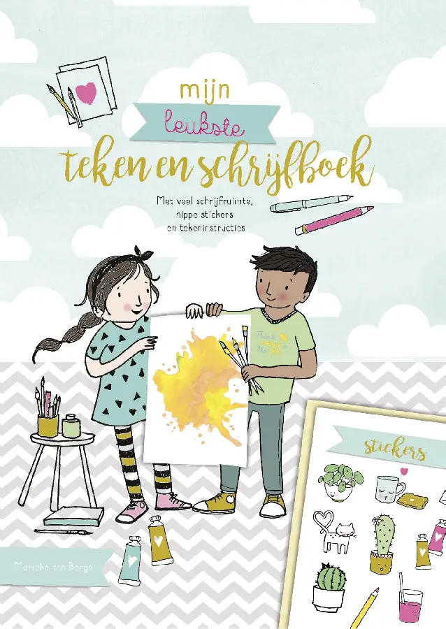 Mijn leukste teken- en schrijfboek