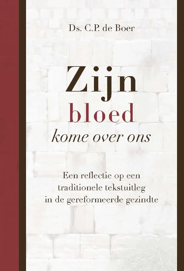 Zijn bloed kome over ons
