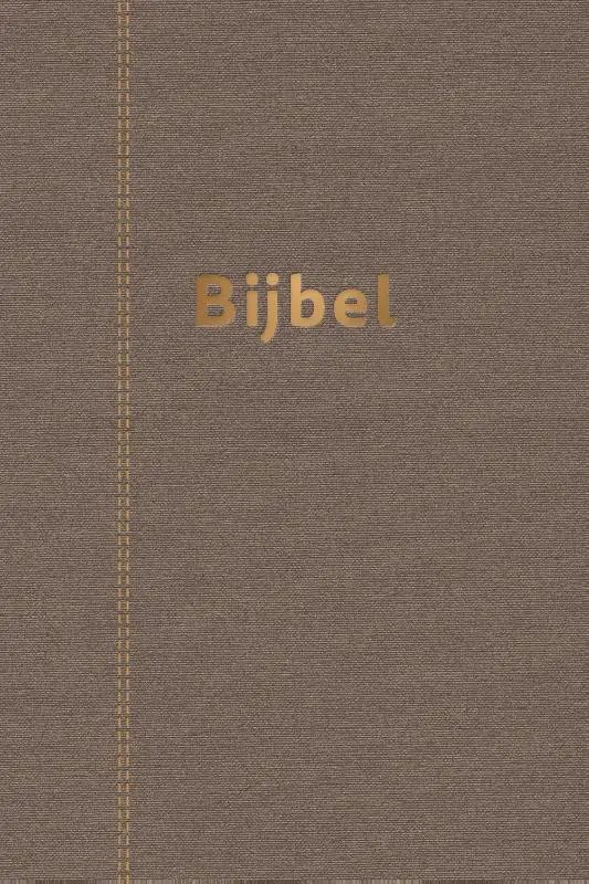 Bijbel HSV hardback bruin