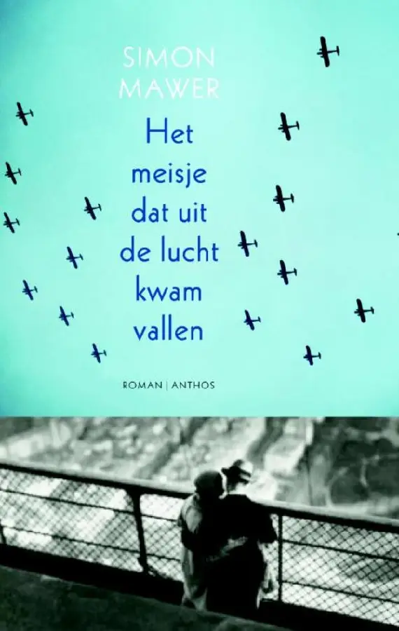 Meisje dat uit de lucht kwam vallen