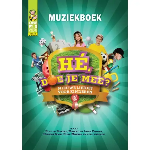 Hú, doe je mee? muziekboek