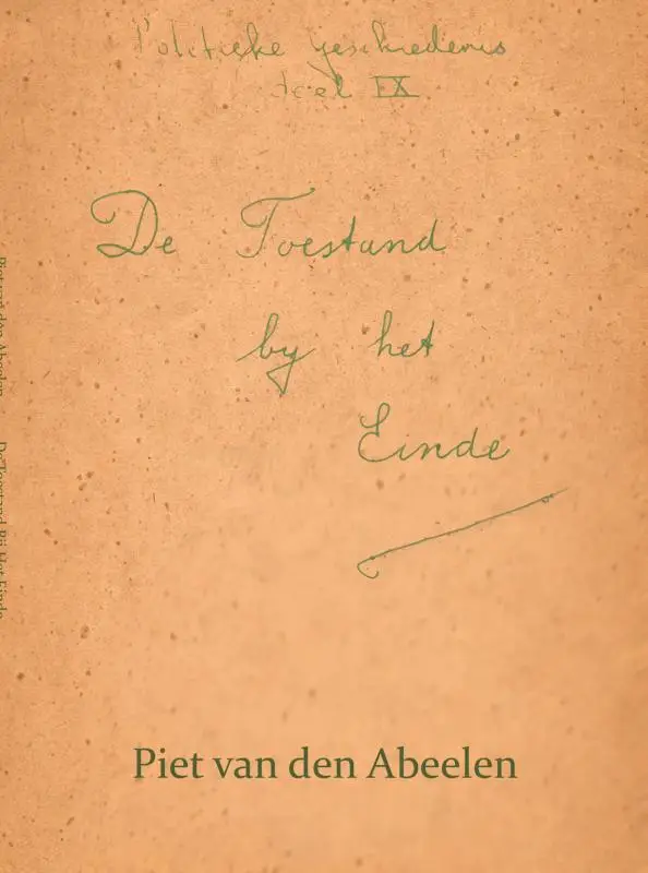 De toestand bij het einde